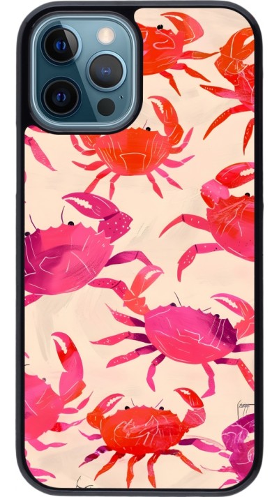 iPhone 12 / 12 Pro Case Hülle - Crabs Paint