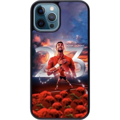 Coque iPhone 12 / 12 Pro - Djokovic 23 Grand Slam