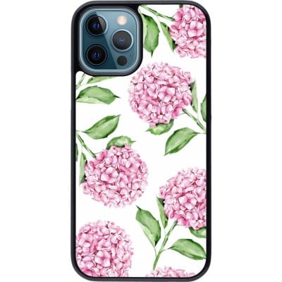 Coque iPhone 12 / 12 Pro - Easter 2024 pink flowers