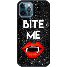 Coque iPhone 12 / 12 Pro - Halloween 2024 bite me