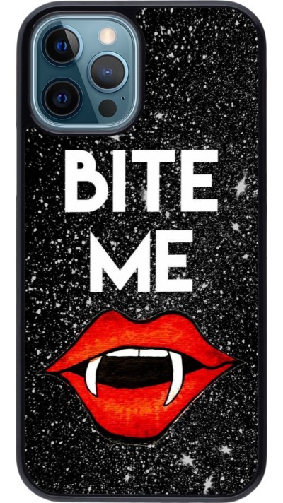 Coque iPhone 12 / 12 Pro - Halloween 2024 bite me