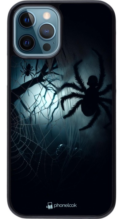 Coque iPhone 12 / 12 Pro - Halloween 2024 Dark Spider