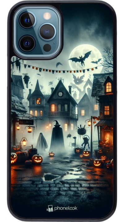 Coque iPhone 12 / 12 Pro - Halloween Spookville