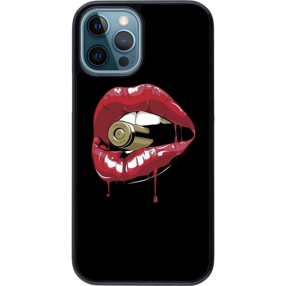 Coque iPhone 12 / 12 Pro - Lips bullet