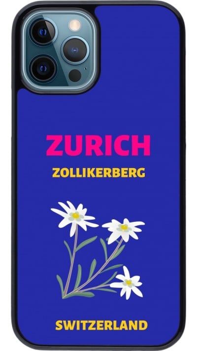 Coque iPhone 12 / 12 Pro - Pop Summer Destination Zurich