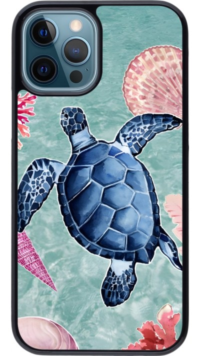 Coque iPhone 12 / 12 Pro - Preppy Turtle