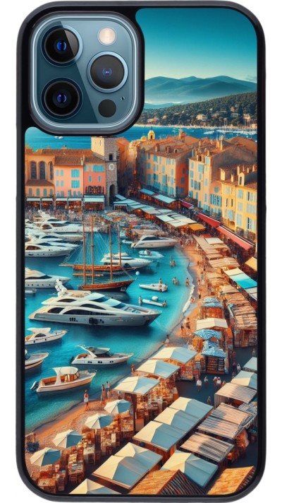 Coque iPhone 12 / 12 Pro - Saint-Tropez Beach