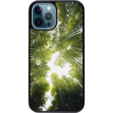 Coque iPhone 12 / 12 Pro - Spring 23 forest blue sky