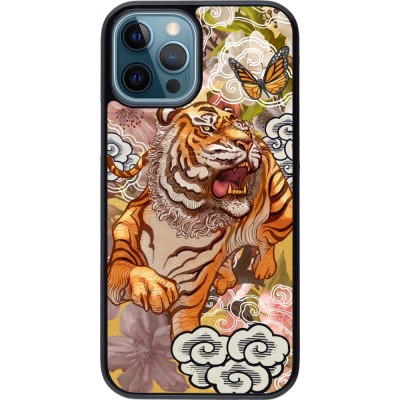 Coque iPhone 12 / 12 Pro - Spring 23 japanese tiger