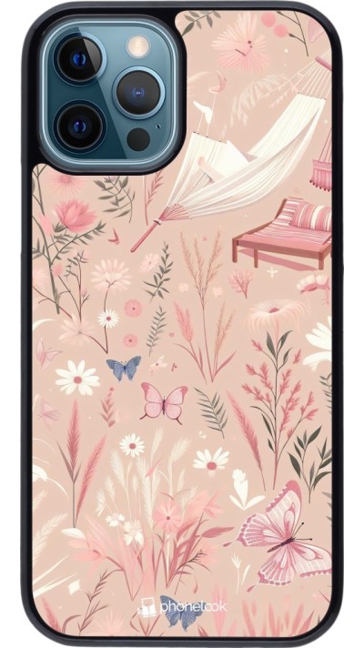 Coque iPhone 12 / 12 Pro - Summer Pastel Pattern