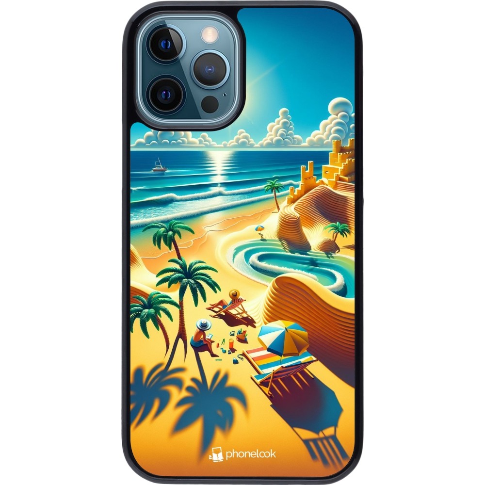 Coque iPhone 12 / 12 Pro - Sunset Breeze