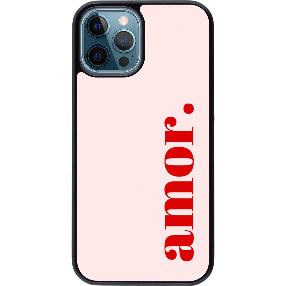 Coque iPhone 12 / 12 Pro - Valentine 2024 amor