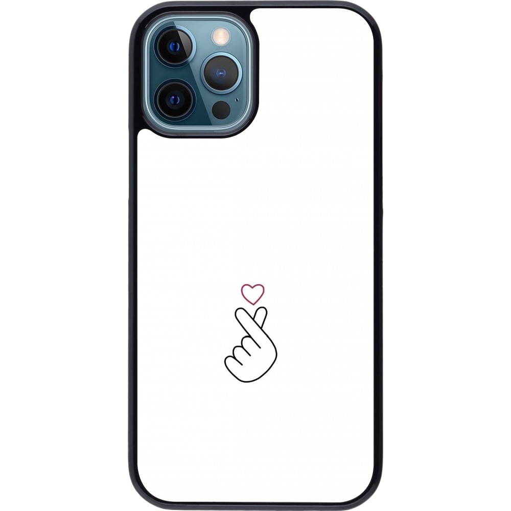 Coque iPhone 12 / 12 Pro - Valentine 2024 heart by Millennials