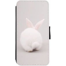 Coque iPhone 12 / 12 Pro - Wallet noir Easter 2024 bunny butt