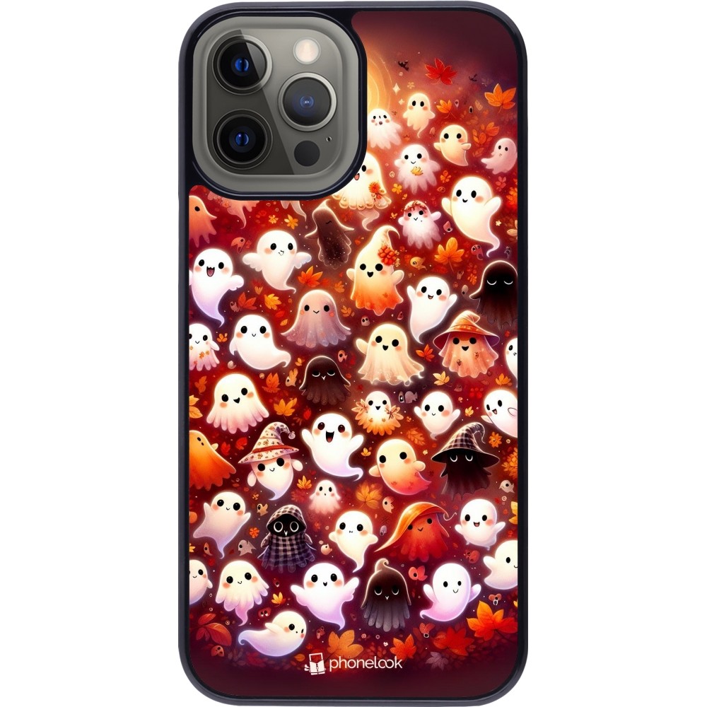 iPhone 12 Pro Max Case Hülle - Gespenster Herbst niedlich