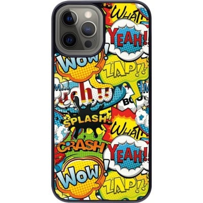 Coque iPhone 12 Pro Max - Cartoons slogans