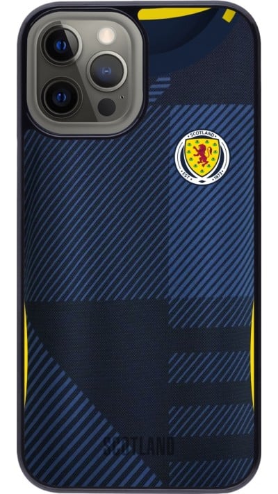 Coque iPhone 12 Pro Max - Maillot de football Ecosse personnalisable