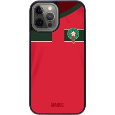 iPhone 12 Pro Max Case Hülle - Marokko 2022 personalisierbares Fussballtrikot