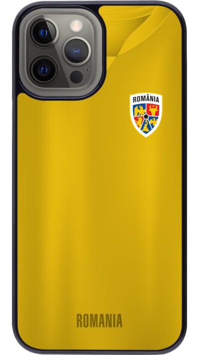 Coque iPhone 12 Pro Max - Maillot de football Roumanie