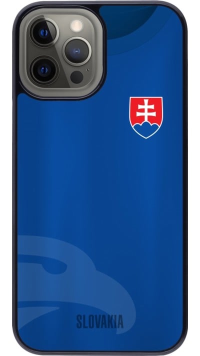 Coque iPhone 12 Pro Max - Maillot de football Slovaquie