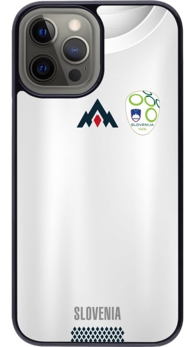 Coque iPhone 12 Pro Max - Maillot de football Slovénie