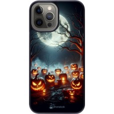 Coque iPhone 12 Pro Max - Halloween 2024 Many Pumpkins