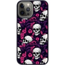 iPhone 12 Pro Max Case Hülle - Halloween 2024 romantic skulls