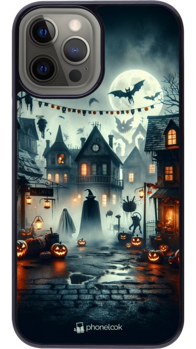 Coque iPhone 12 Pro Max - Halloween Spookville