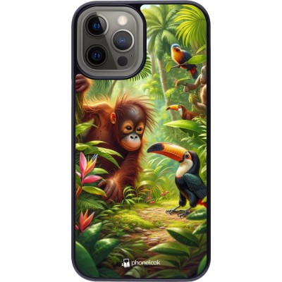 Coque iPhone 12 Pro Max - Jungle Tropicale Tayrona