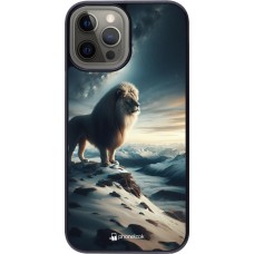 Coque iPhone 12 Pro Max - Le lion blanc