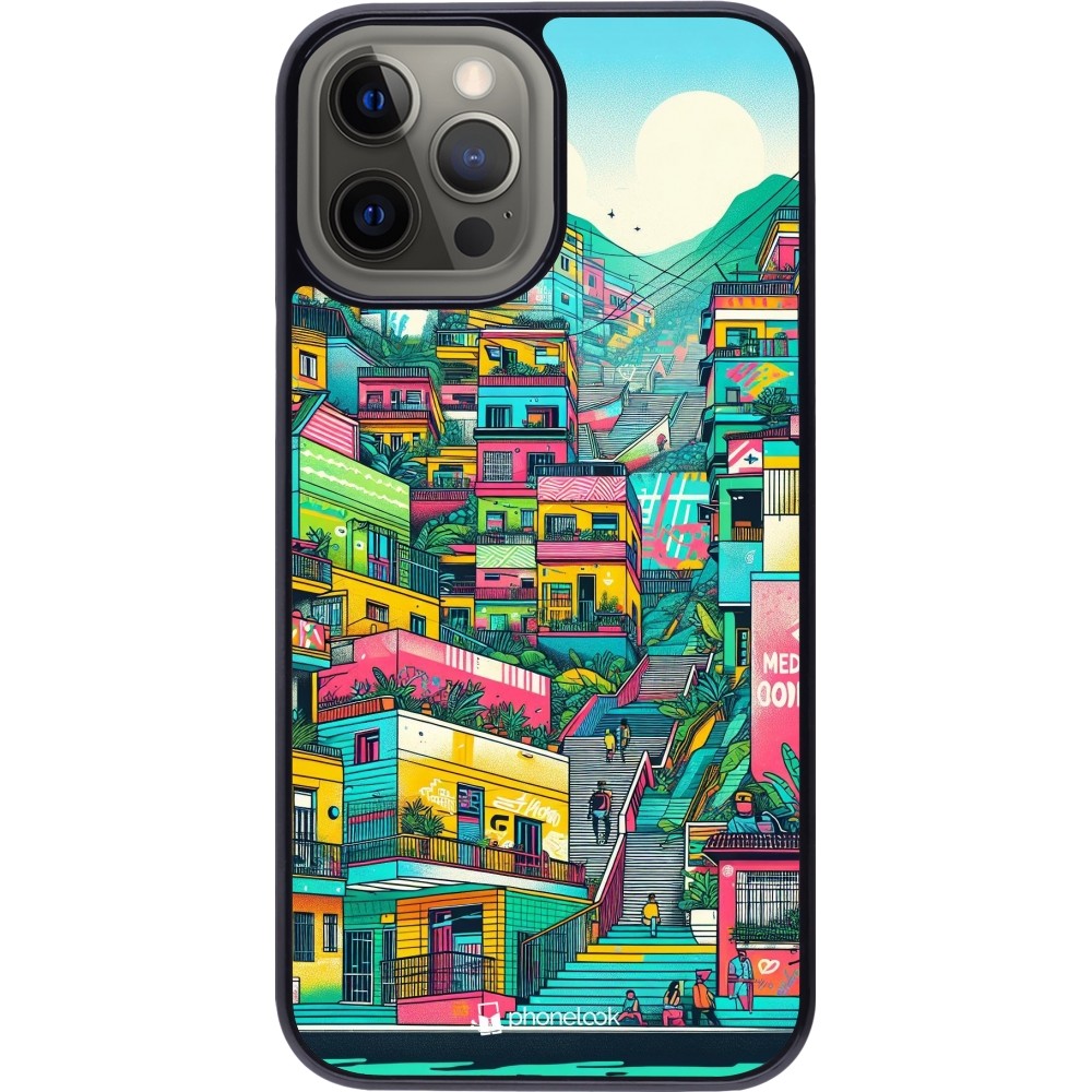 Coque iPhone 12 Pro Max - Medellin Comuna 13 Art