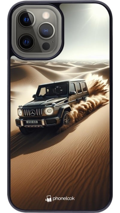 Coque iPhone 12 Pro Max - Mercedes G Drift Desert