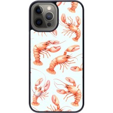 Coque iPhone 12 Pro Max - Pattern de homards pastels