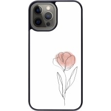 Coque iPhone 12 Pro Max - Spring 23 minimalist flower