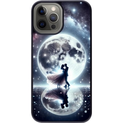 Coque iPhone 12 Pro Max - Valentine 2024 Love under the moon