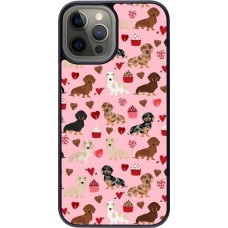 Coque iPhone 12 Pro Max - Valentine 2024 puppy love