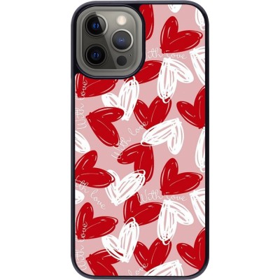 Coque iPhone 12 Pro Max - Valentine 2024 with love heart