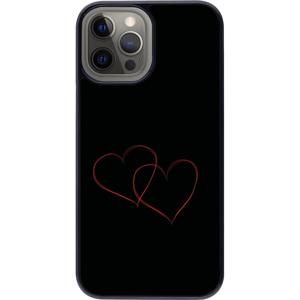 Coque iPhone 12 Pro Max - Valentine 2023 attached heart