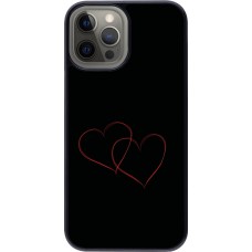 Coque iPhone 12 Pro Max - Valentine 2023 attached heart