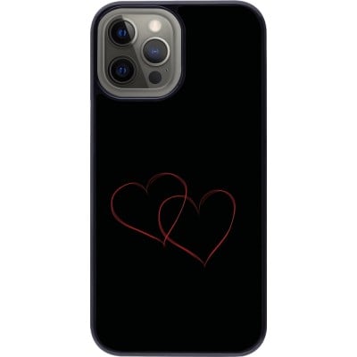 Coque iPhone 12 Pro Max - Valentine 2023 attached heart