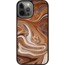 Coque iPhone 12 Pro Max - Silicone rigide noir Autumn 2024 marbe