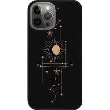 Coque iPhone 12 Pro Max - Silicone rigide noir Spring 23 astro