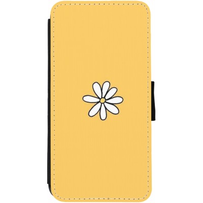 Coque iPhone 12 Pro Max - Wallet noir Easter 2023 daisy