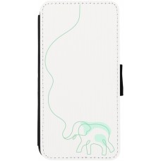 Coque iPhone 12 Pro Max - Wallet noir Spring 23 baby elephant