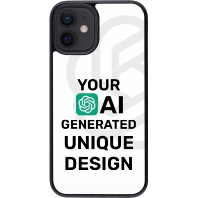 Coque iPhone 12 mini - 100% unique générée par intelligence artificielle (AI) avec vos idées