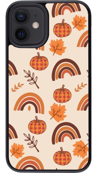 Coque iPhone 12 mini - Autumn 2024 rainbow