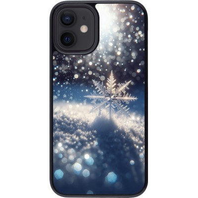 Coque iPhone 12 mini - Flocon Solaire Éclat