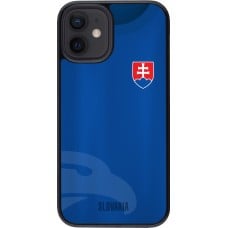 Coque iPhone 12 mini - Maillot de football Slovaquie