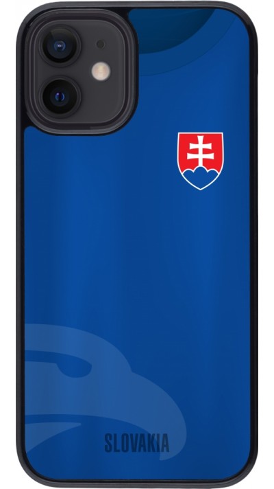 Coque iPhone 12 mini - Maillot de football Slovaquie