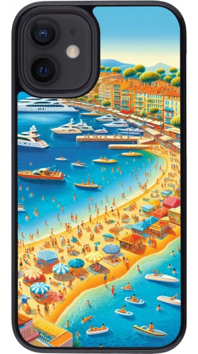 Coque iPhone 12 mini - French Riviera People